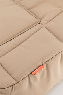 Quilted Tote Bag - Cashew