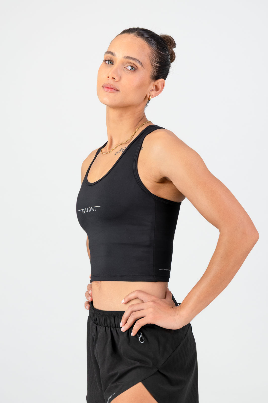 Apex Supportive Tank - Black