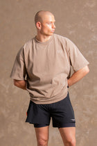 Ultra Heavy Oversized Tee - Brown