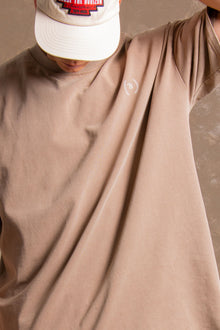 Ultra Heavy Oversized Tee - Brown