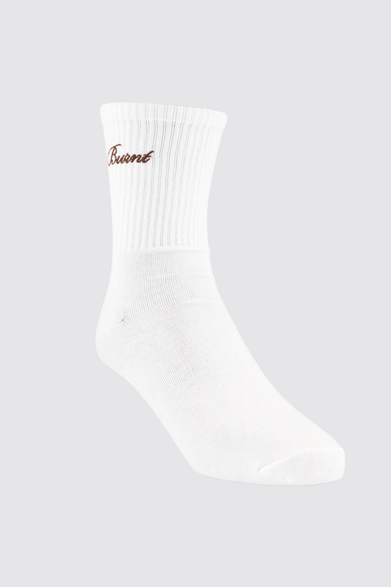 Headline Crew Sock - Neutral