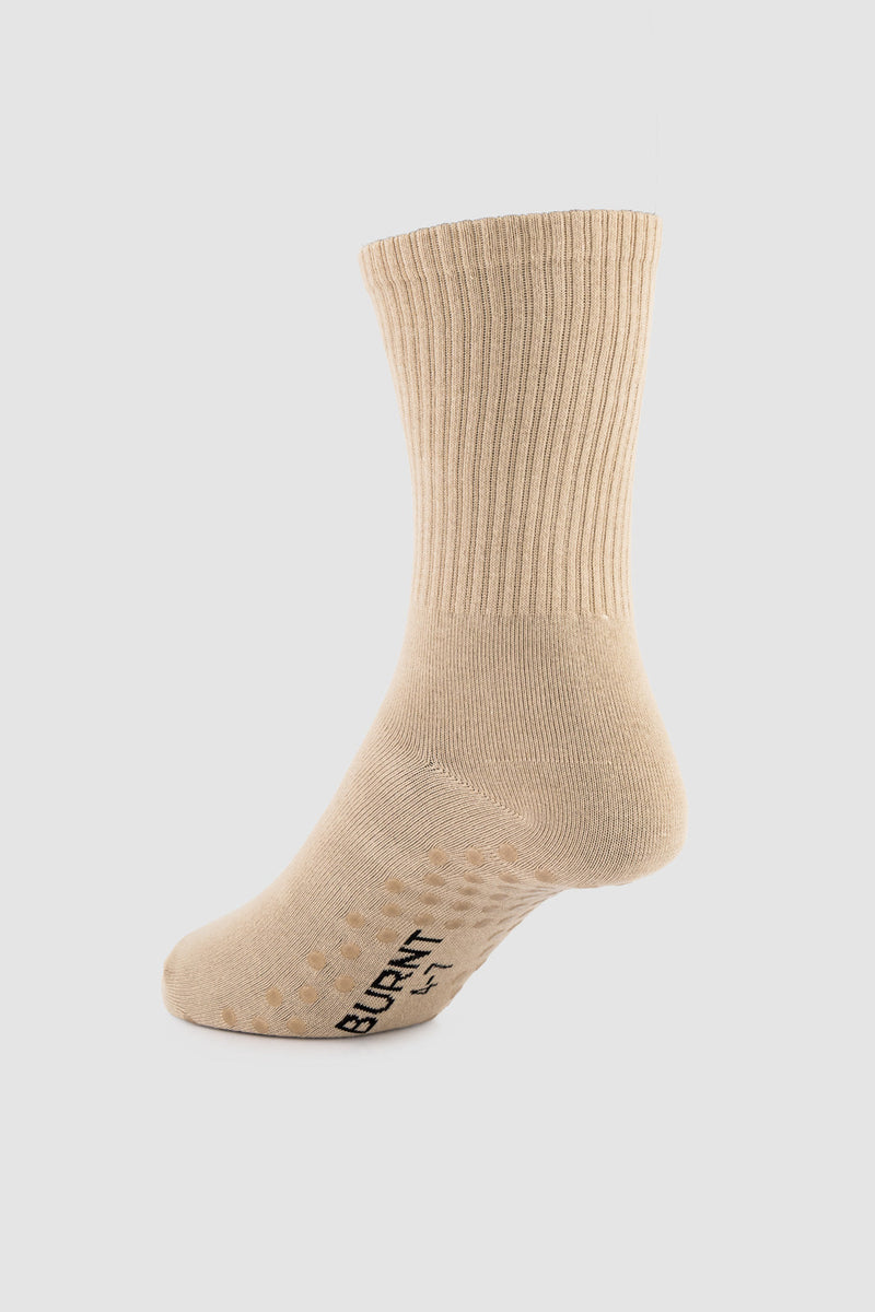 Studio Grip Sock - Cashew