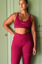 Contour Legging - Berry