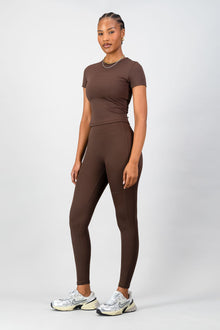 Olivia Fitted Tee - Hazel