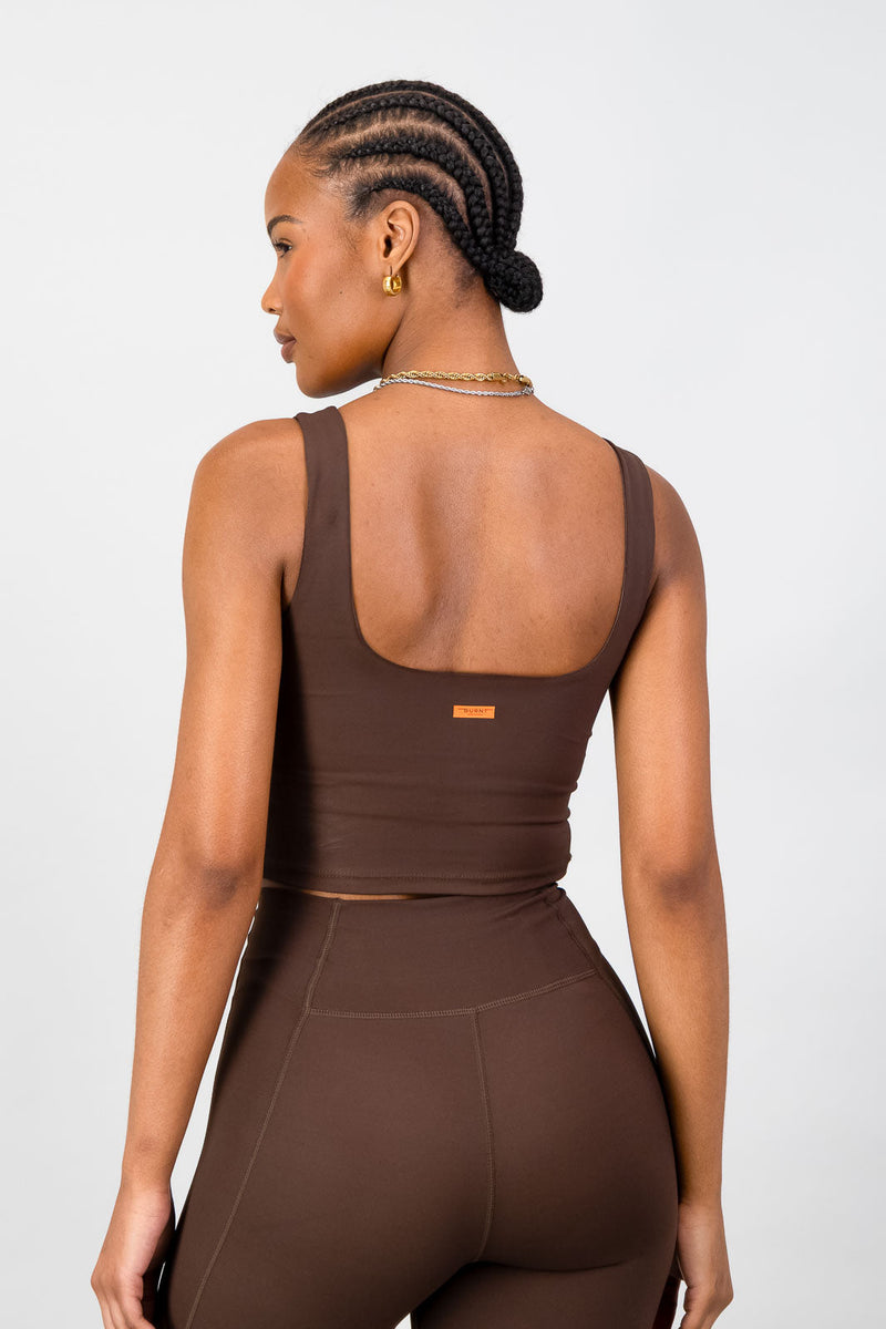 Aria Supportive Tank - Hazel