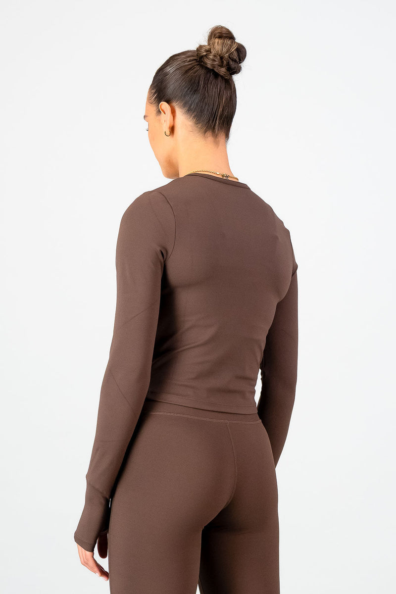 Olivia Fitted Long Sleeve - Hazel