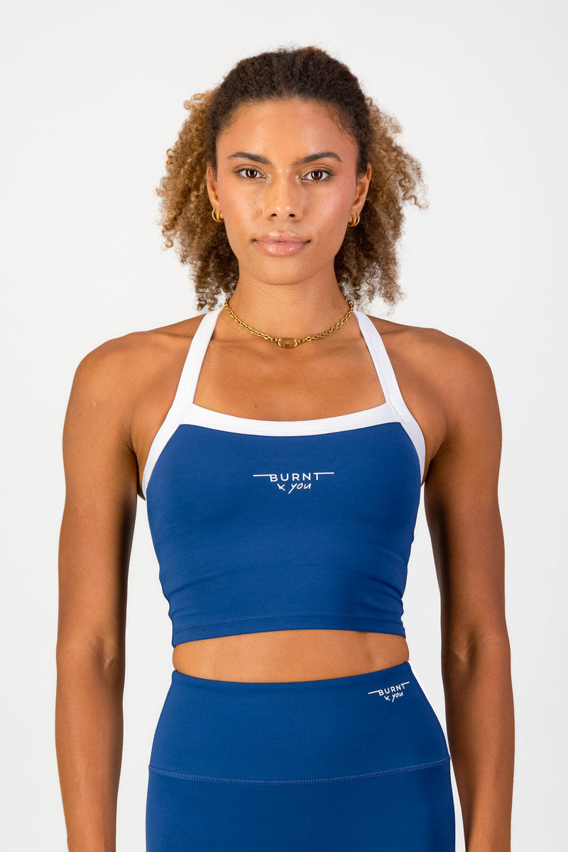 Burnt x You Supportive Tank - Navy