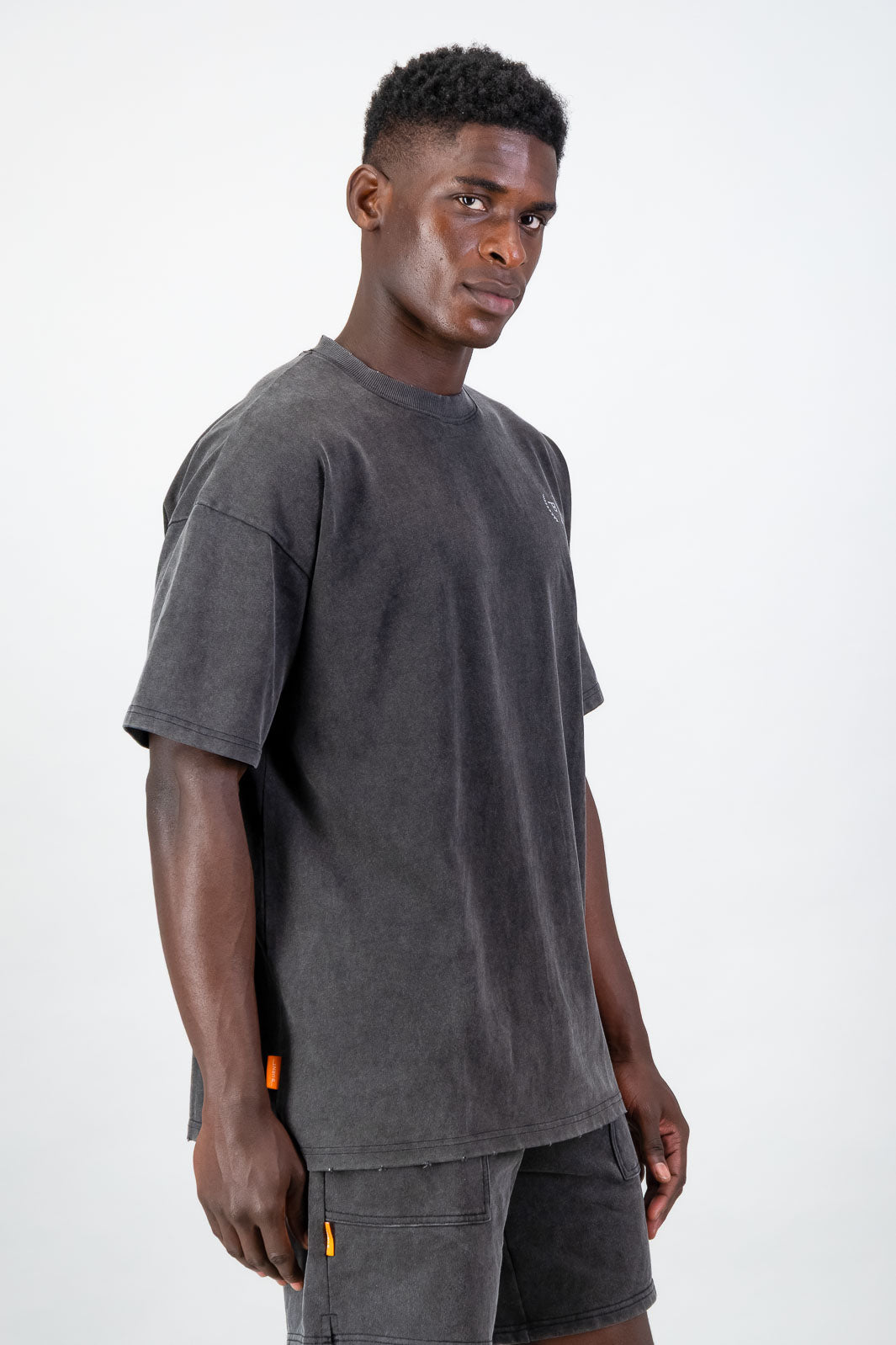 Ultra Heavy Oversized Tee - Acid Black