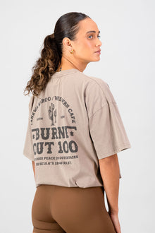 Burnt Out 100 Tee