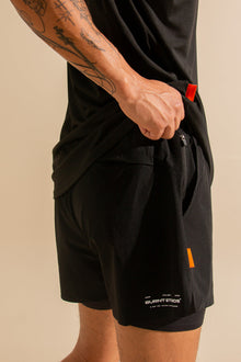 Fundamental Move 2-in-1 Short - Black