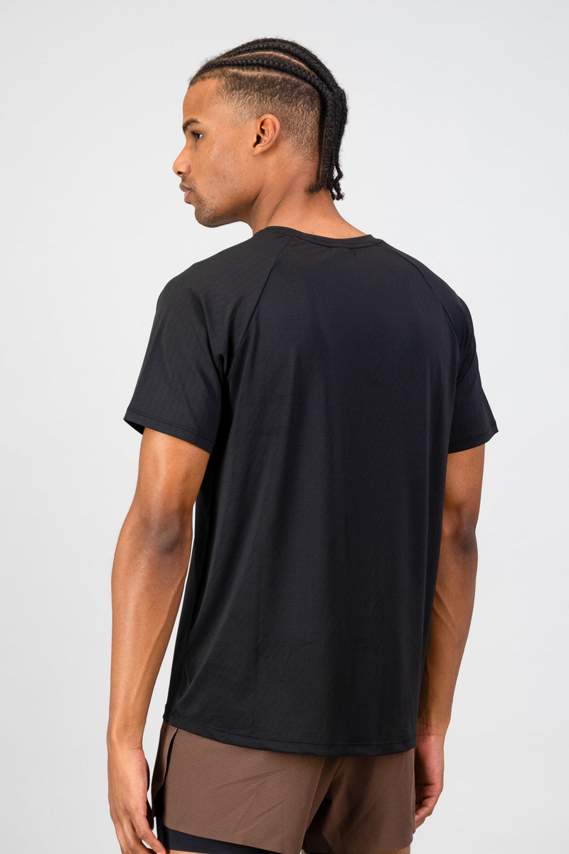 Men's Peak Active Tee - Black