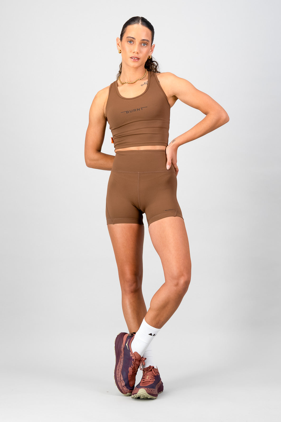 Traverse 4-Inch Short - Clay