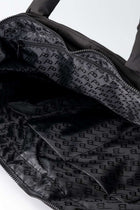 Quilted Tote Bag - Black