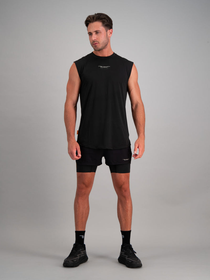 Fundamental Energy 2-in-1 Short - Black