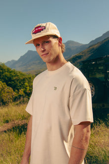 Lightweight Cotton Tee - Cream
