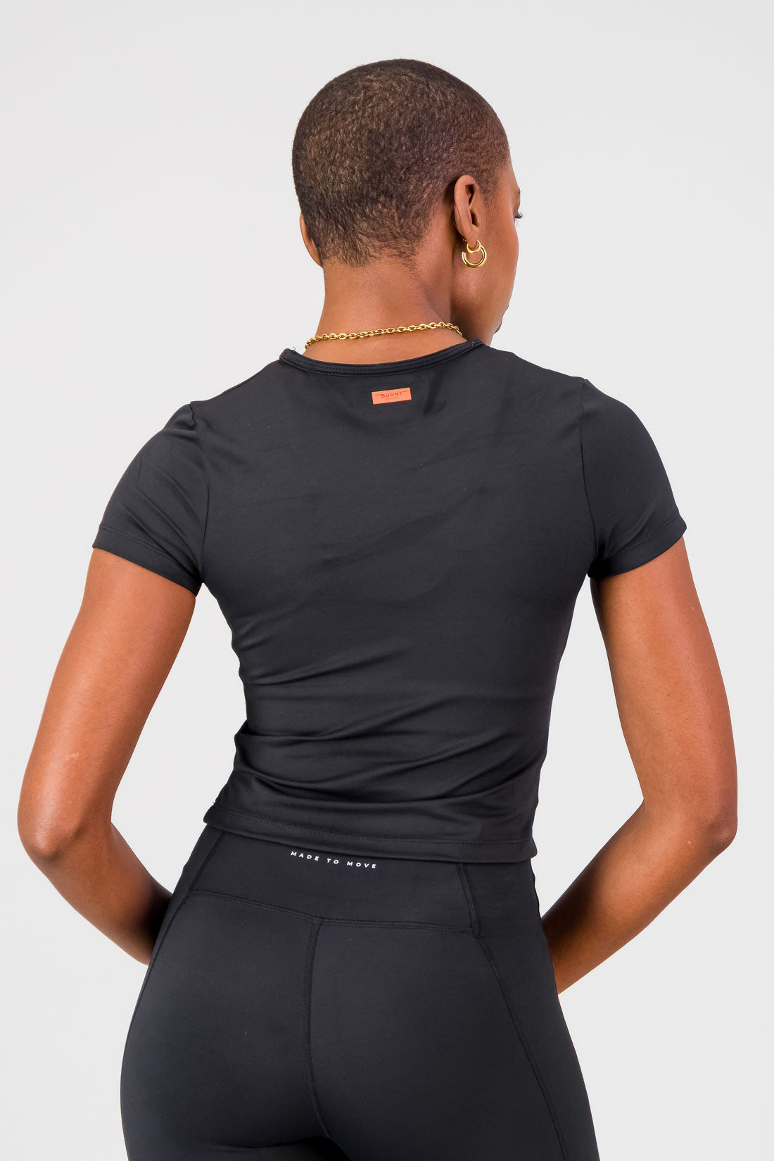 Essential Olivia Fitted Tee - Black