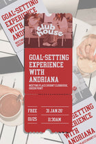 Goal-Setting With Andriana | 31 January 2026