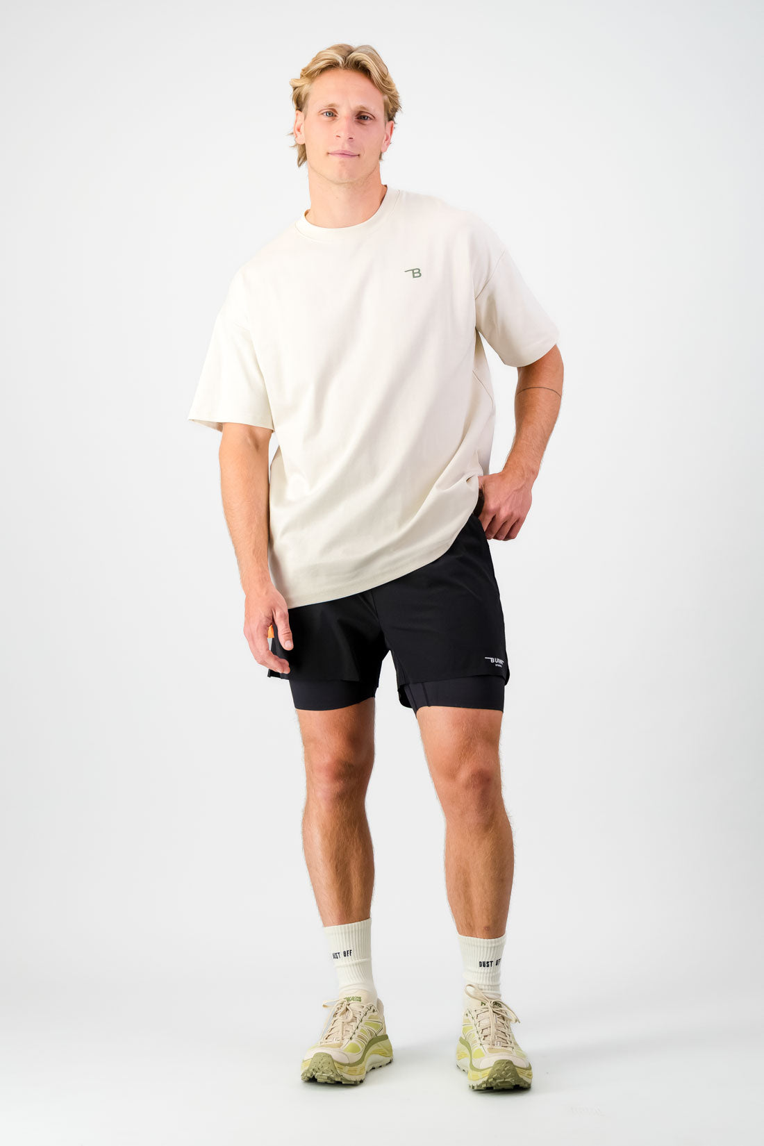 Lightweight Cotton Tee - Cream