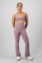 Fluid Flared Legging - Mauve