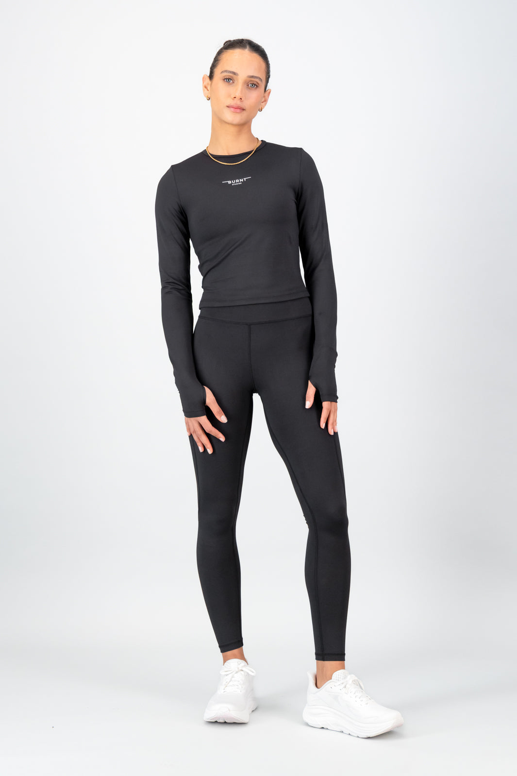 Essential Olivia Fitted Long Sleeve - Black