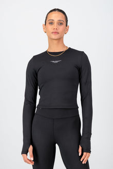 Essential Olivia Fitted Long Sleeve - Black