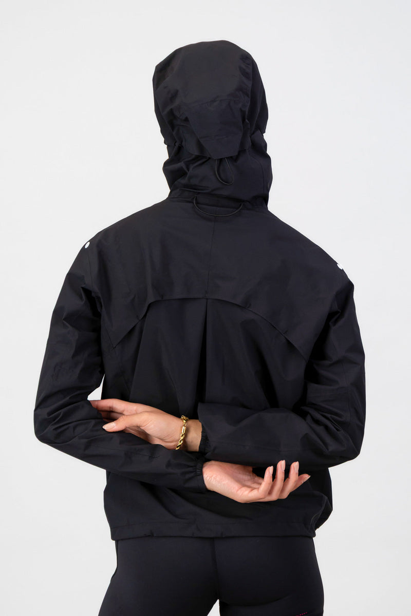 Essential Women's Waterproof Jacket - Black